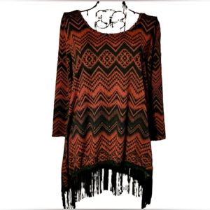 Stem & Vine 3/4 Sleeve Blouse